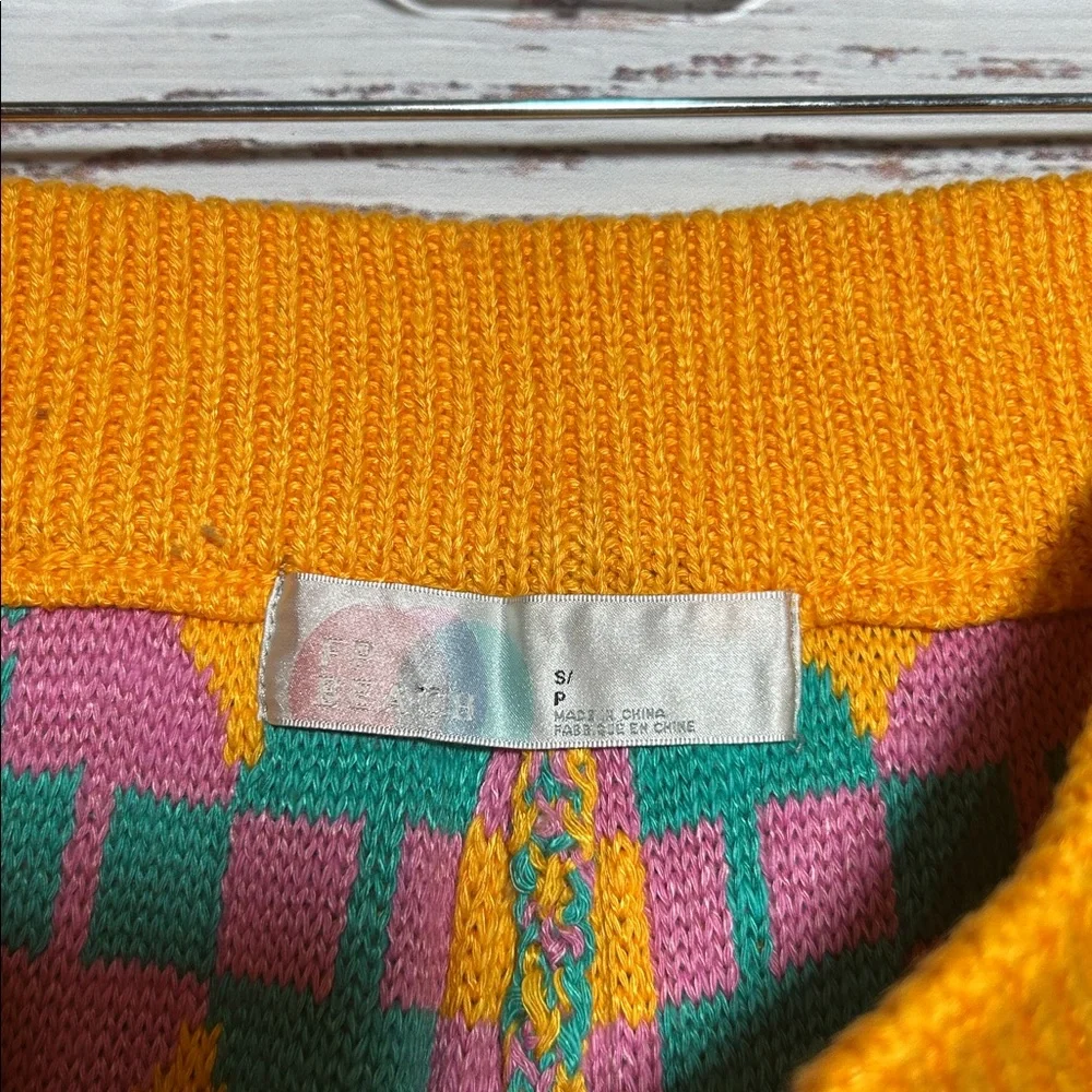 Free People Beach Malibu Pattern Knit Colorful Geometric Women Shorts Small - Picture 9 of 13